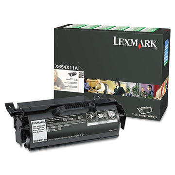 Lexmark™ X651h11a Return Program High-yield Toner, 25,000 Page-yield, Black freeshipping - TVN Wholesale